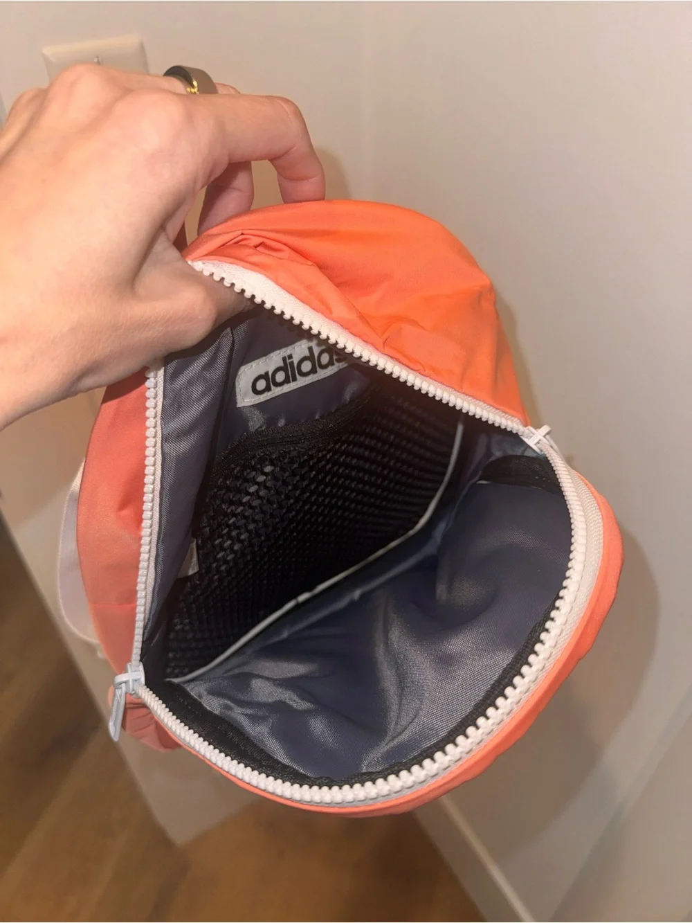 adidas Kids Coral-Orange Mini Backpack